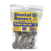 Non Rawhide Dental Bones - Peanut Butter