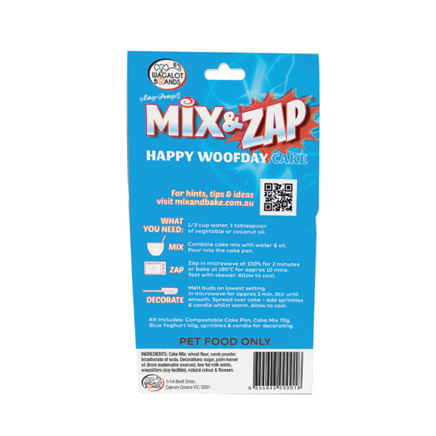 Cake Mix HAPPY WOOFDAY CAKE Kit - Blue