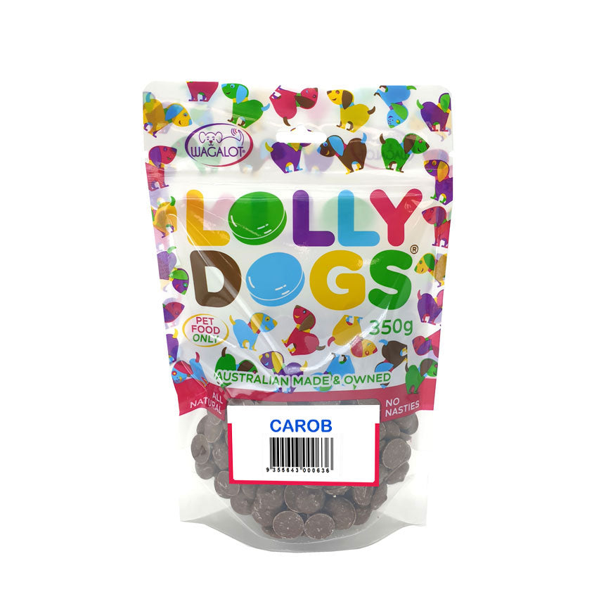 Lolly Dogs Carob drops - 350g