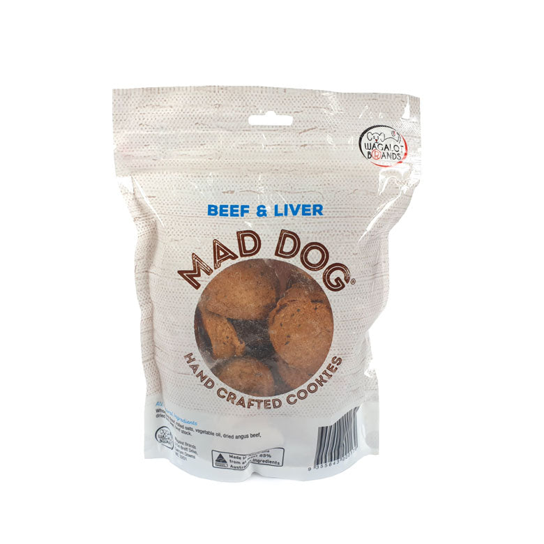 Mad Dog Bag - Beef Liver cookies - 400g