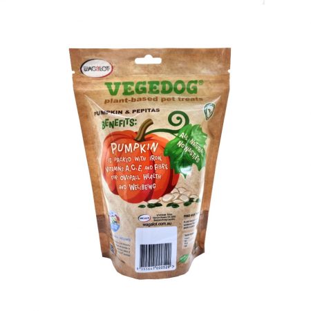 Vege Dog Cookies – Pumpkin & Pepitas – 250g