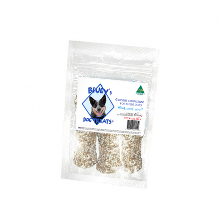 Bluey's Dog Treats - Lamingtons 4 Pack